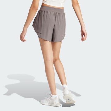 Regular Pantalon de sport 'Designed For Training' ADIDAS PERFORMANCE en marron
