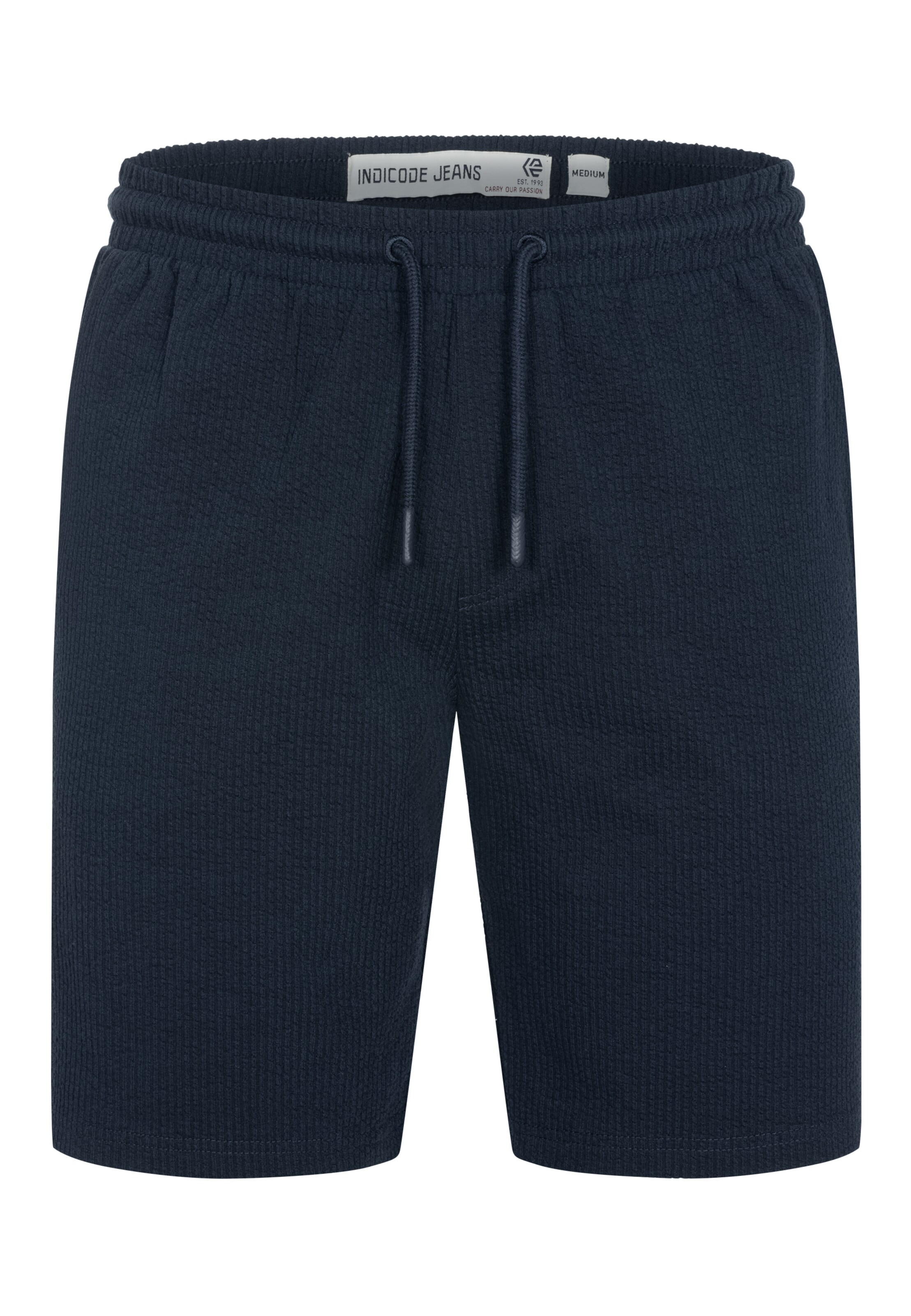 INDICODE JEANS Regular Chino trousers in Blue: front