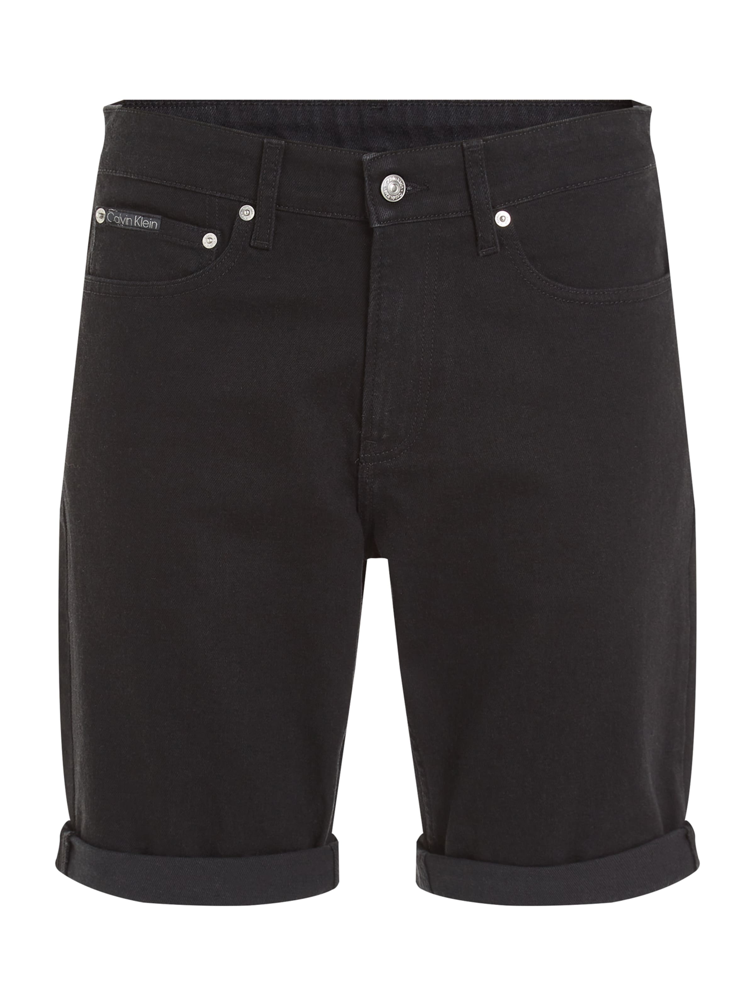 Calvin Klein Jeans Slim fit Jeans in Black: front