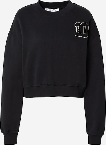 juoda 10Days Megztinis be užsegimo 'western jogger tape': priekis