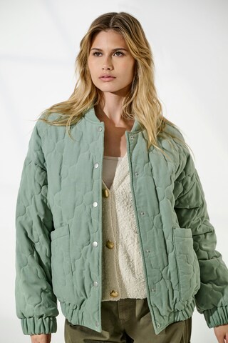 ONLY - Chaqueta de entretiempo 'ONLAIME' en verde: frente