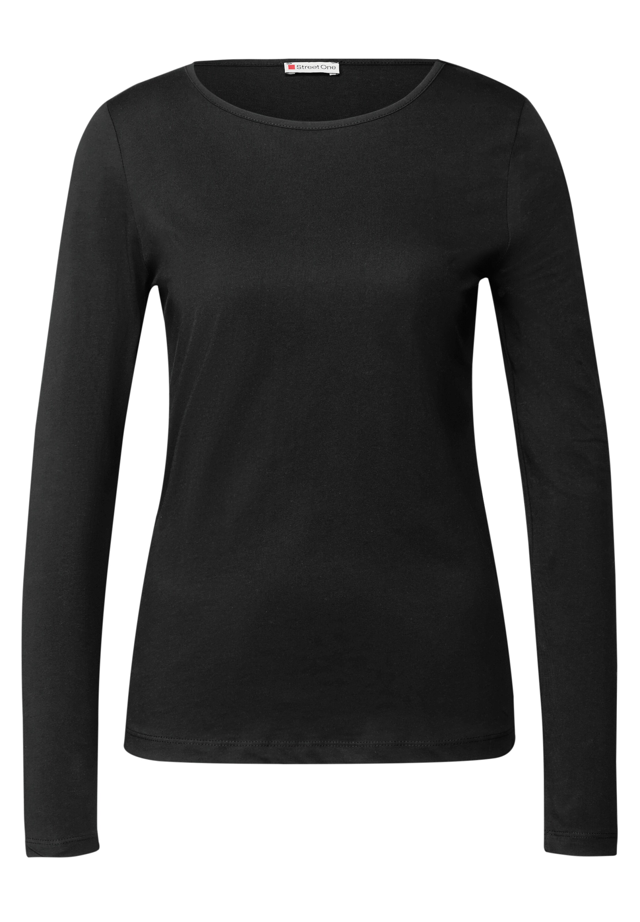 STREET ONE Shirt in Schwarz