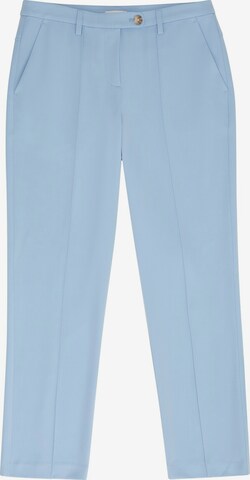 TOM TAILOR Slimfit Pantalon 'Mia' in Blauw: voorkant