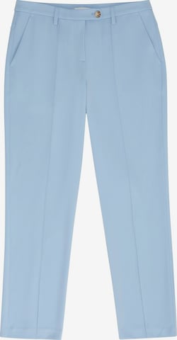 Coupe slim Pantalon à plis 'Mia' TOM TAILOR en bleu : devant