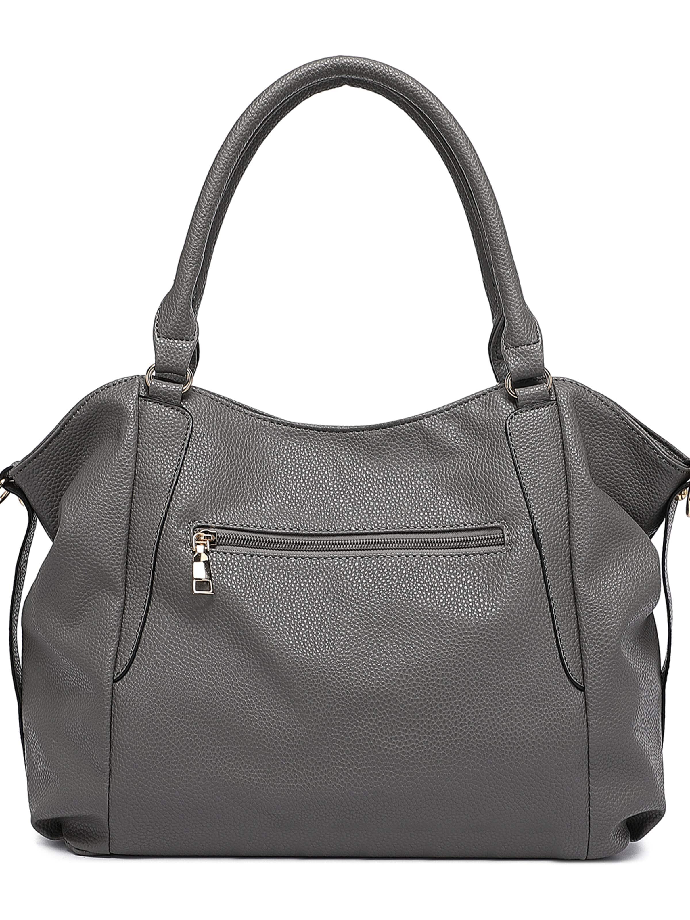 Miss Lulu Shoulder Bag in Grey