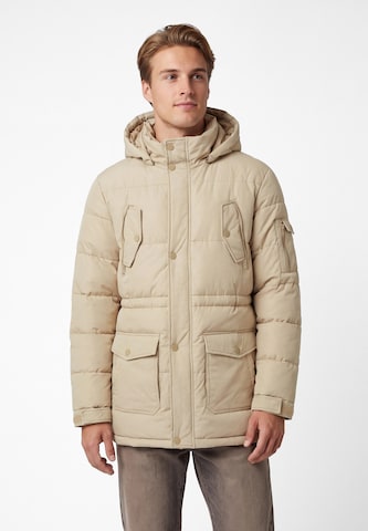 Mo Arctic Winter jacket in Beige: front