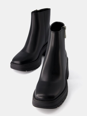 Bershka Ankle Boots in Black