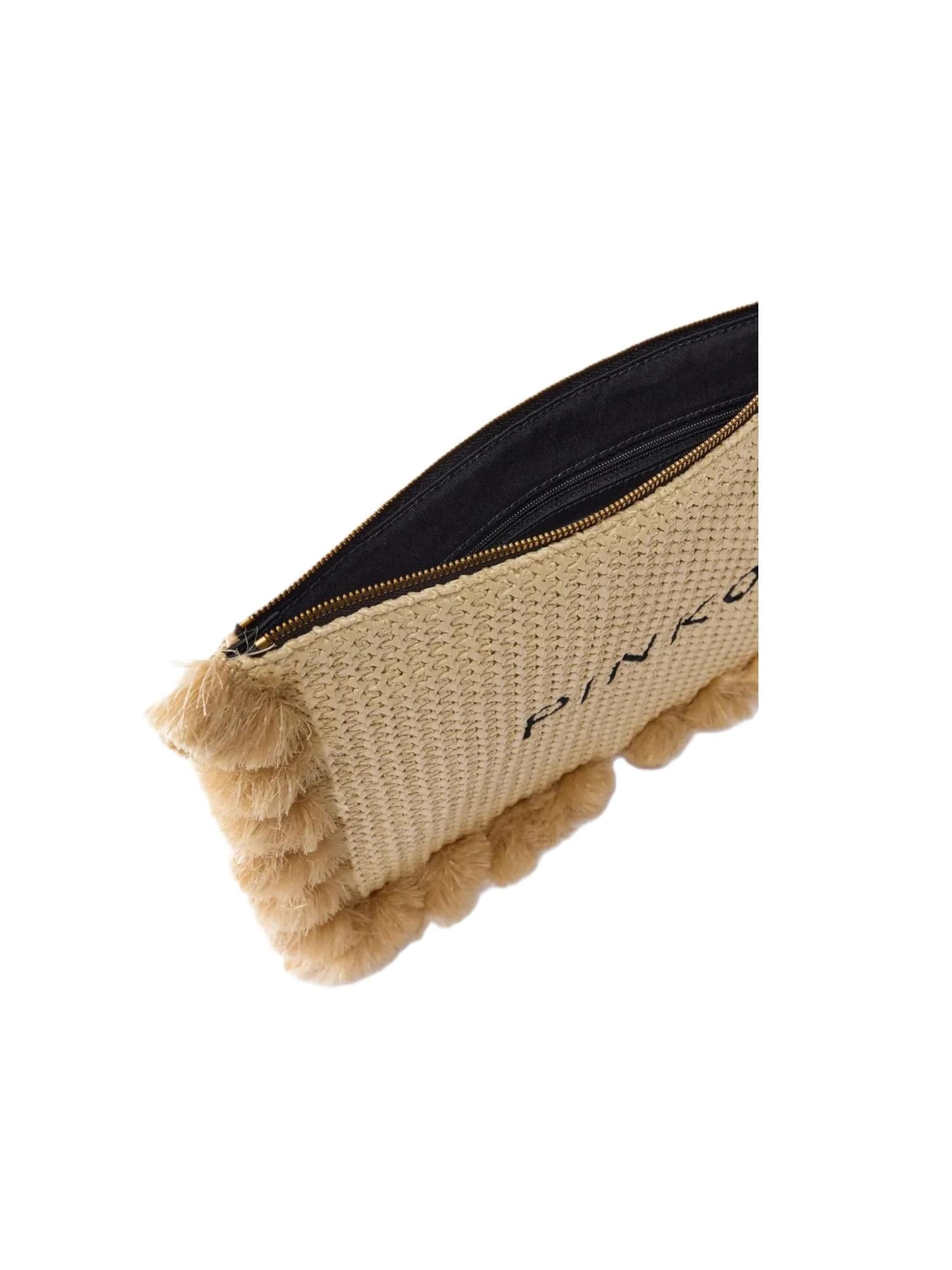 Borsa a mano '106718 A39Y' di PINKO in beige