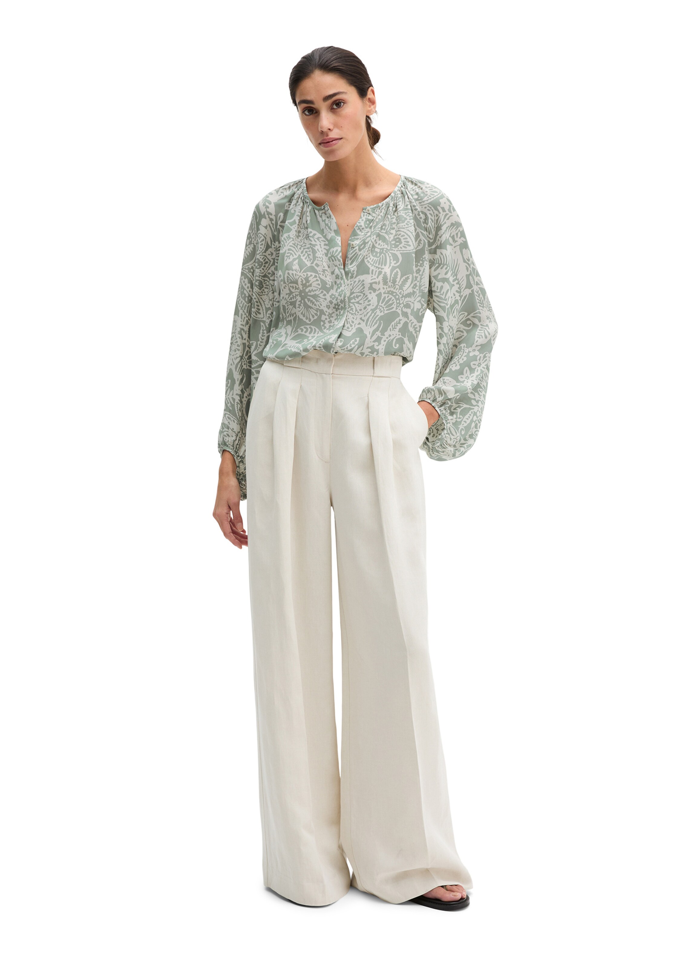 Marc O'Polo Bluse in Grün