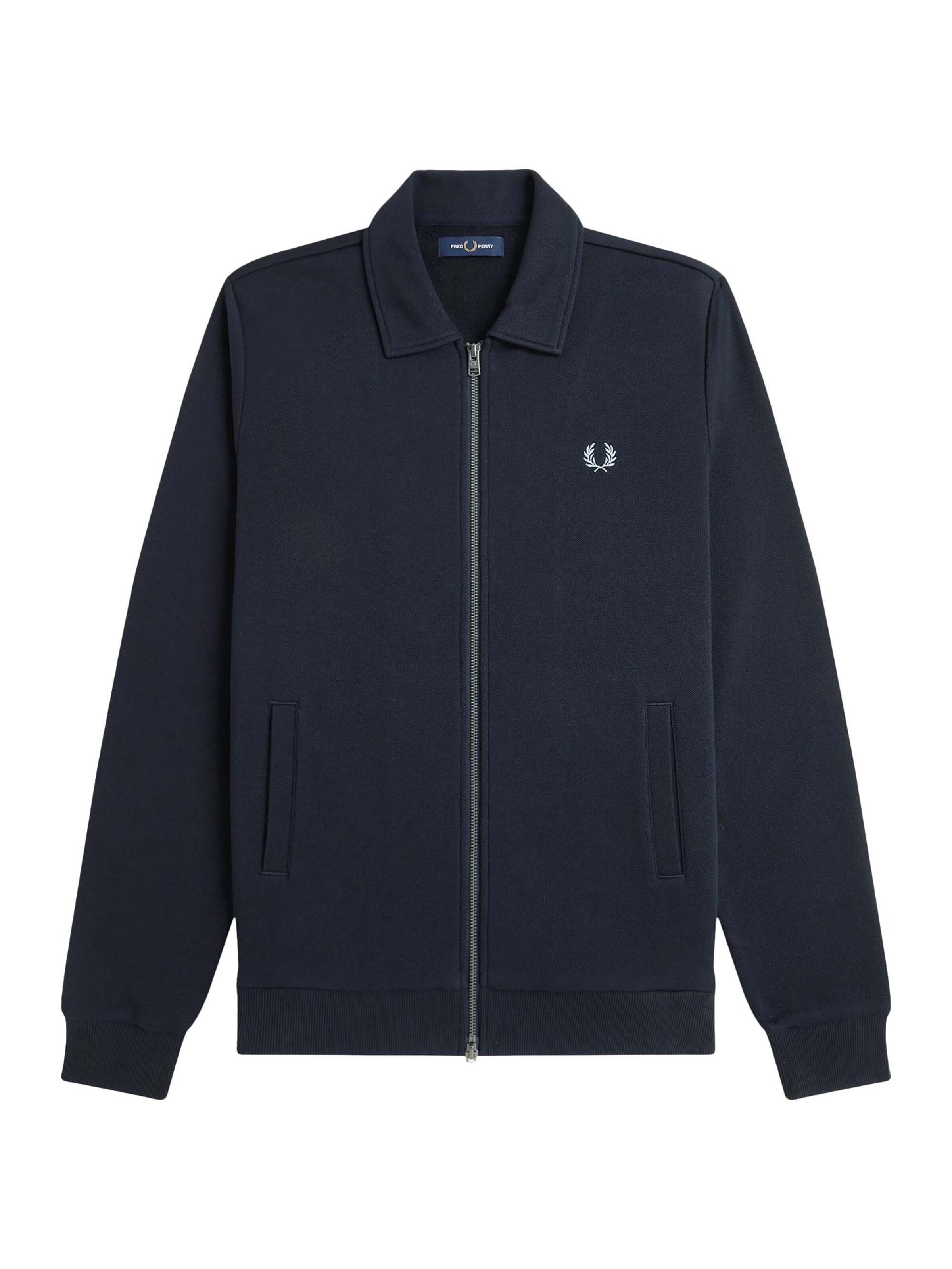 Fred Perry Sweatshirt in Blue: front