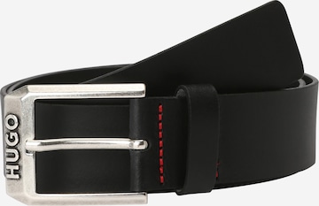 HUGO Red Belt 'Gelio' in Black: front