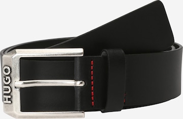 Ceinture 'Gelio' HUGO Red en noir : devant