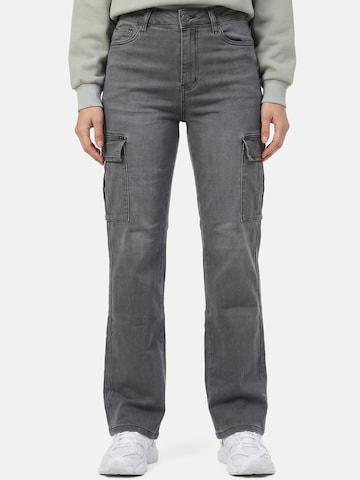Jeans cargo 'F143' di Tazzio in grigio: frontale