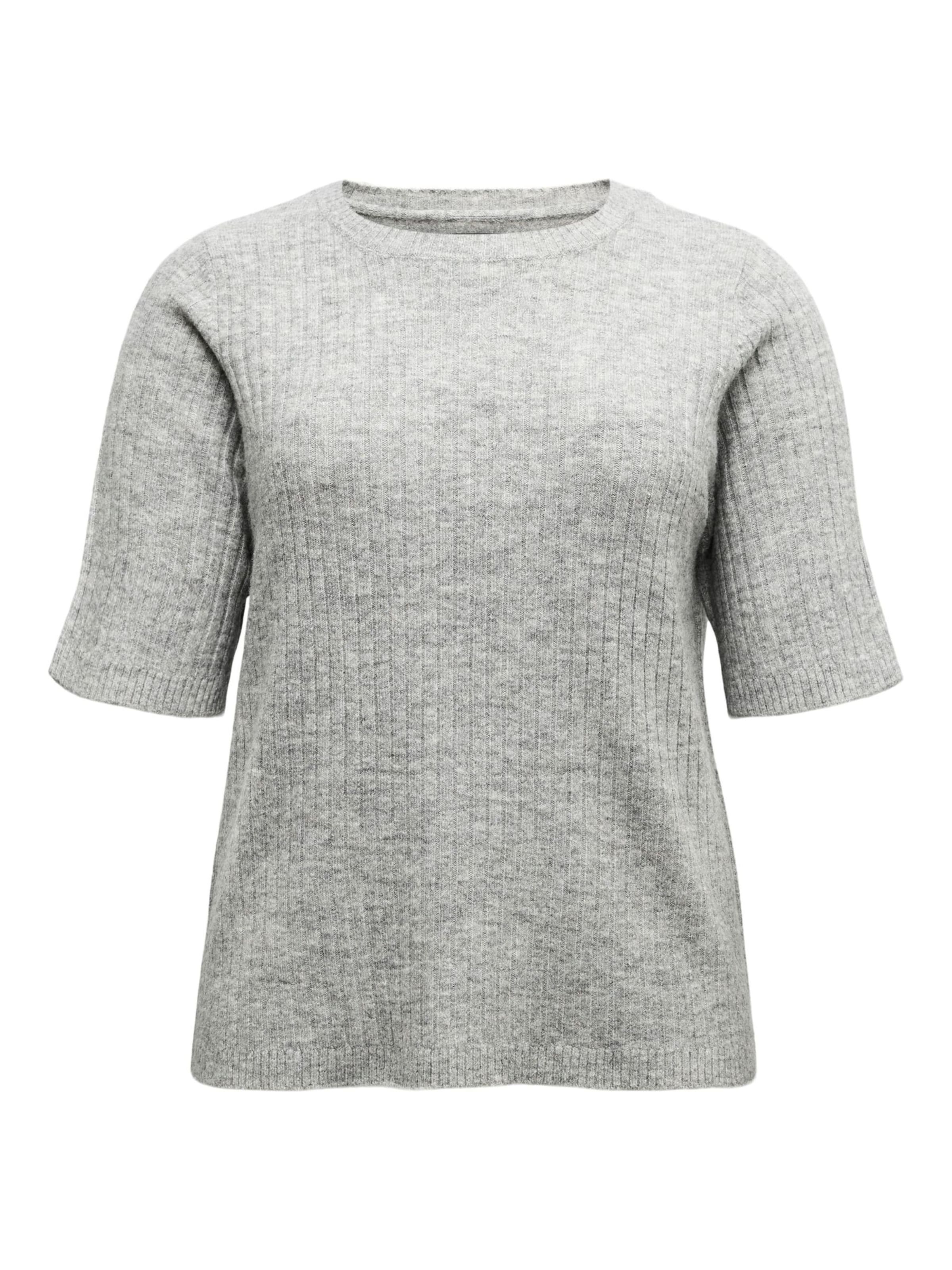 Vero Moda Curve - Jersey 'VMCSally' en gris: frente