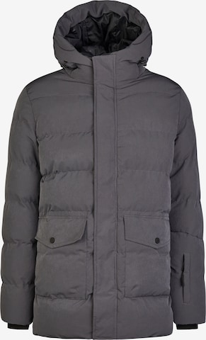 poolman Performance Jacket 'Nuo' in Grey: front