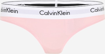 Calvin Klein Underwear Stringid, värv roosa: eest vaates