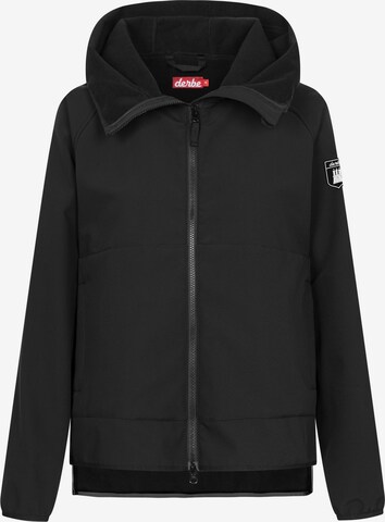 Derbe Between-Season Jacket 'Peutby' in Black: front