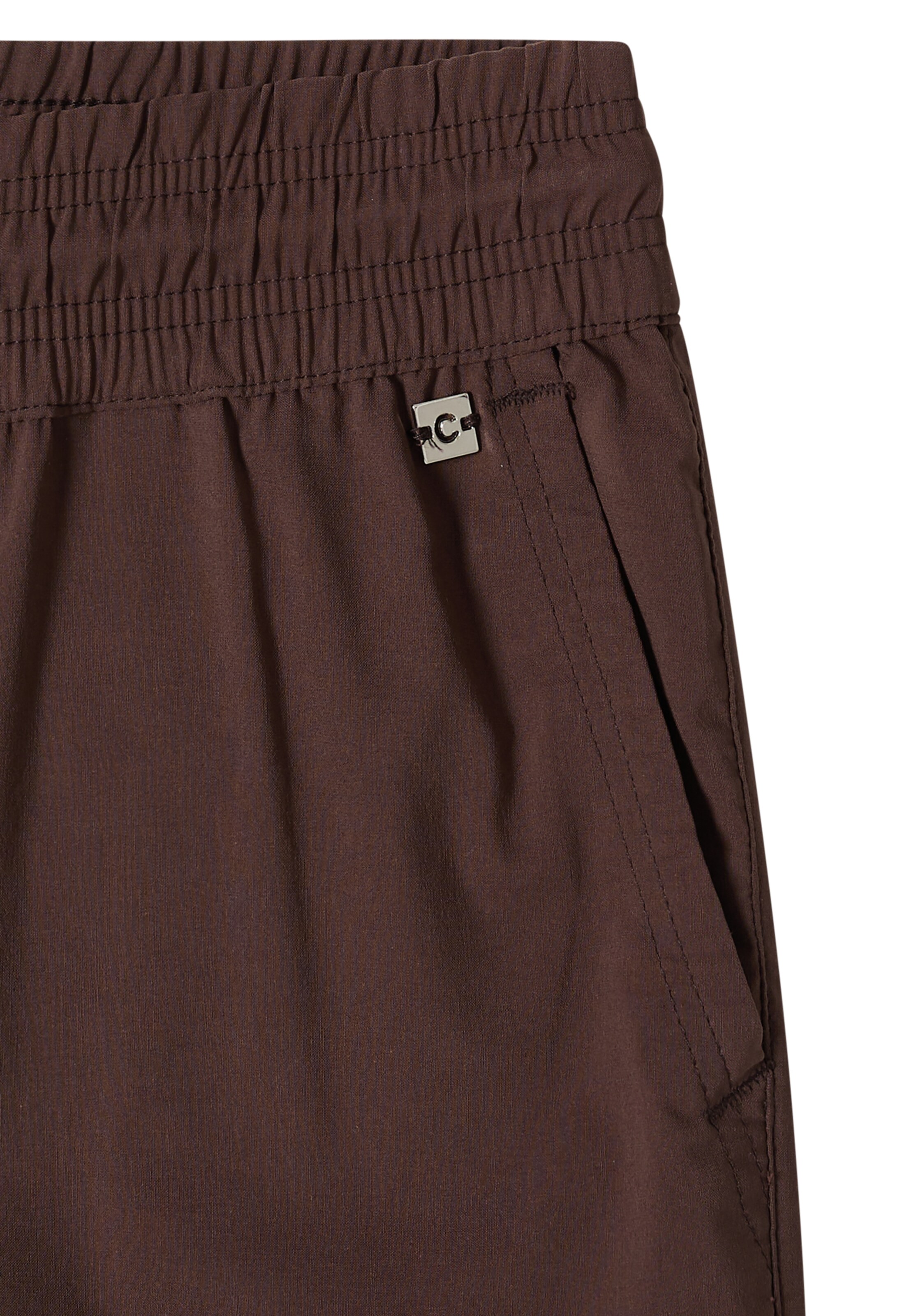 CECIL Tapered Pants 'Tracey' in Brown