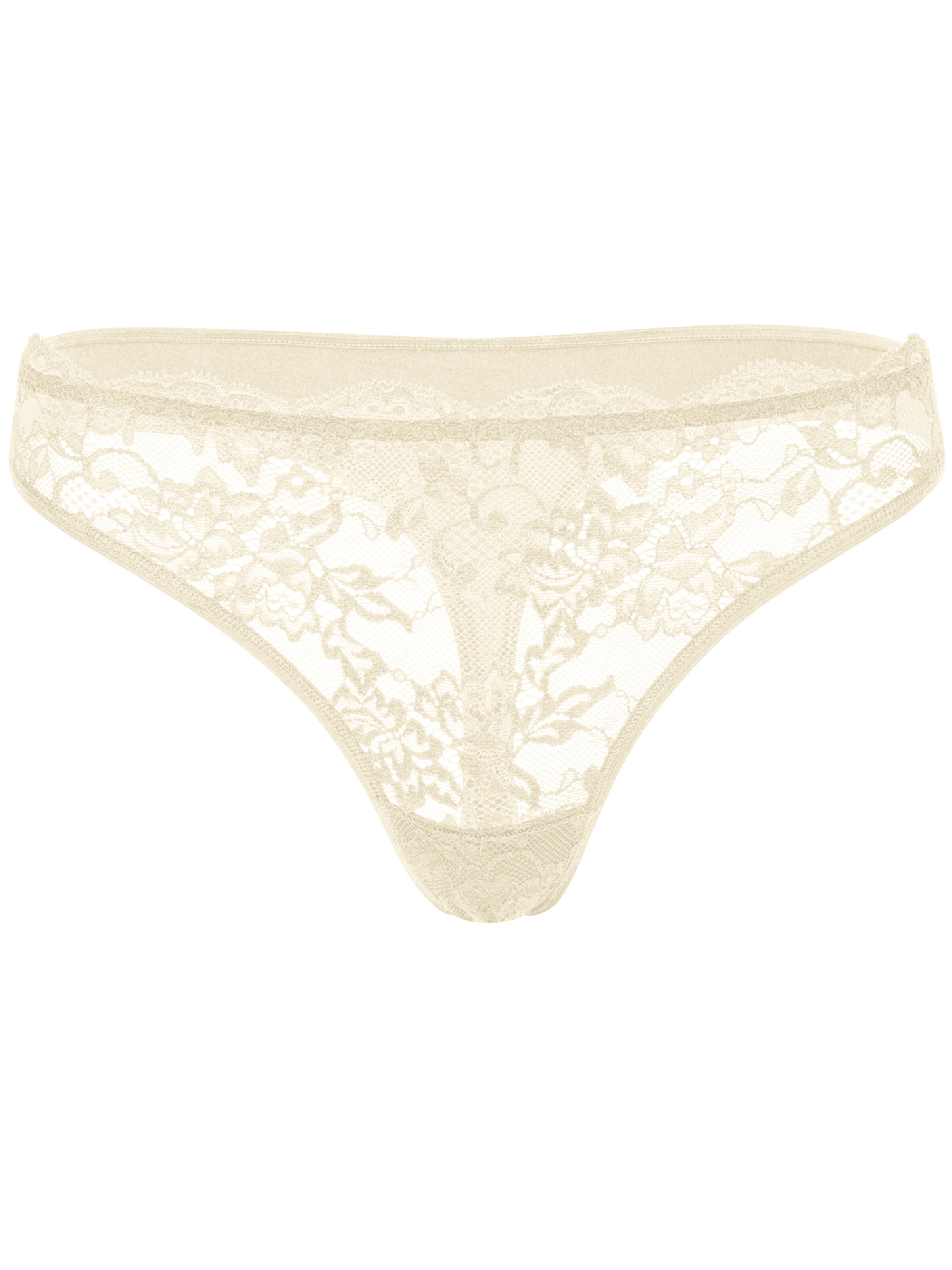 Yenita String in Wit: voorkant