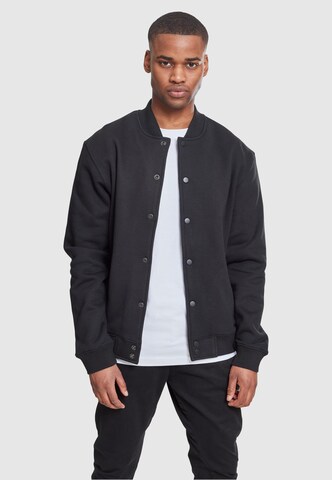 Urban Classics Between-Season Jacket in Black: front