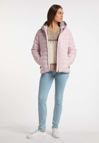 Veste mi-saison usha BLUE LABEL en rose