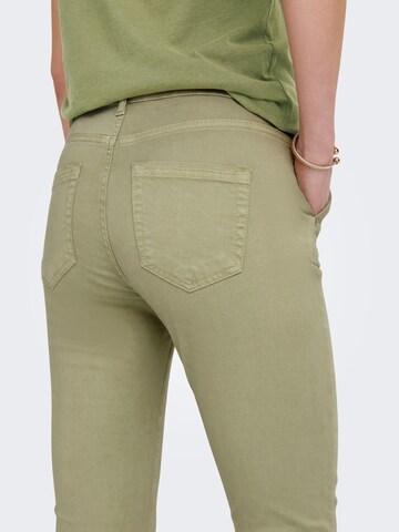 Skinny Pantalon 'EVEREST ' ONLY en vert
