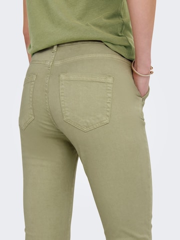 ONLY Skinny Broek 'EVEREST ' in Groen