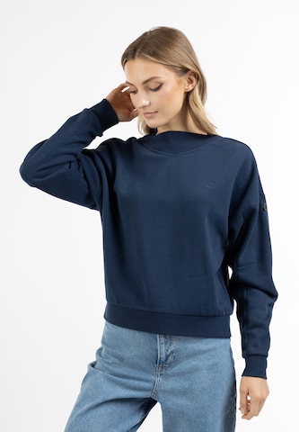 DreiMaster Vintage Sweatshirt 'Takelage' in Blauw: voorkant