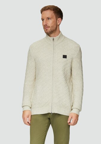 Vestes en maille s.Oliver en beige : devant