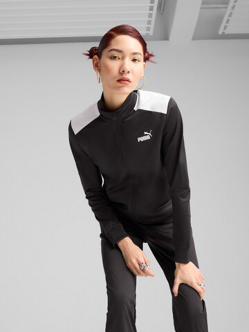 PUMA Trainingsanzug in Schwarz
