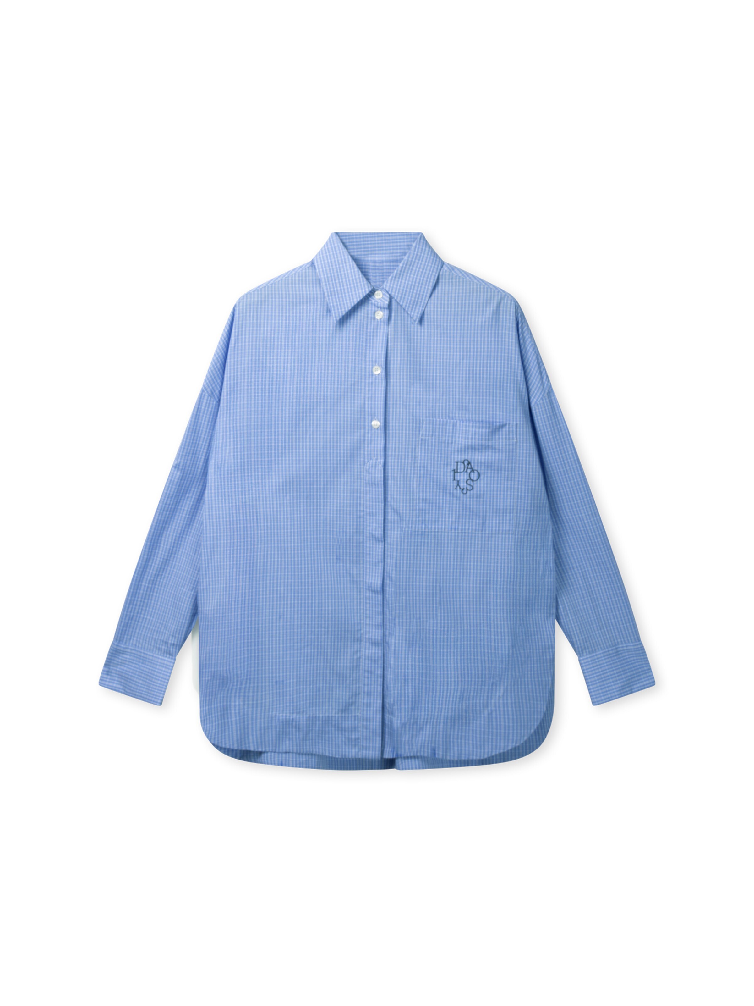 10Days Blouse in Blue: front