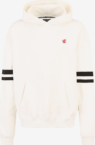 ROCAWEAR Sweatshirt in White: front