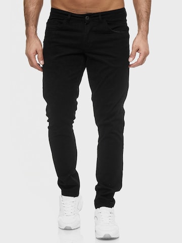 Jeans '165251' di Tazzio in nero: frontale