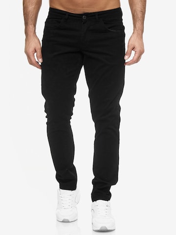 Tazzio Slimfit Jeans '165251' in Schwarz: Vorderseite