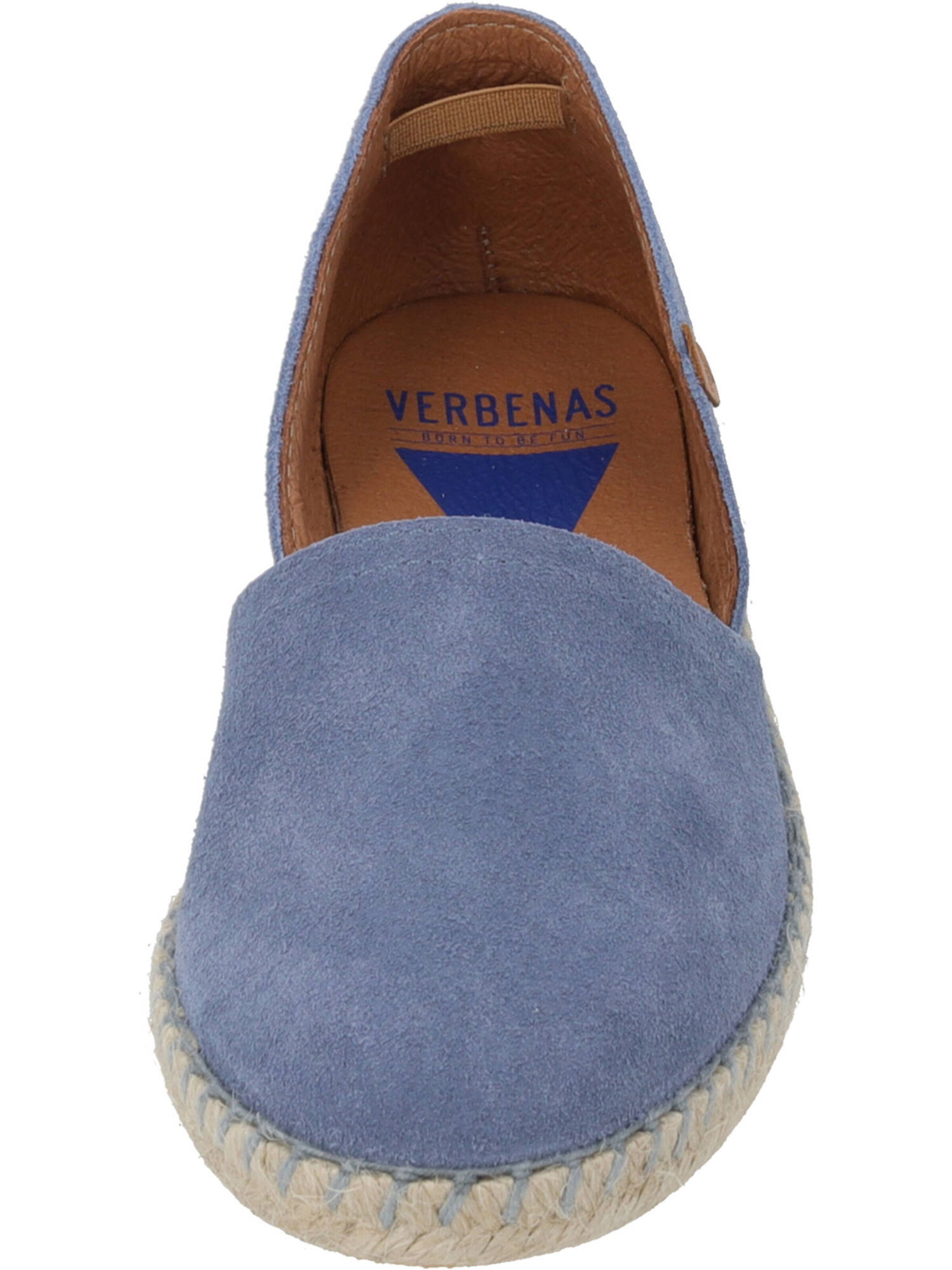 VERBENAS Espadrilles 'Carmen Serraje' in Blauw
