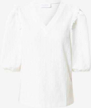 SISTERS POINT Blouse 'EINA' in White: front