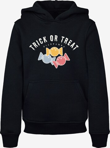 Sweat 'Trick Or Treat Halloween' F4NT4STIC en noir : devant