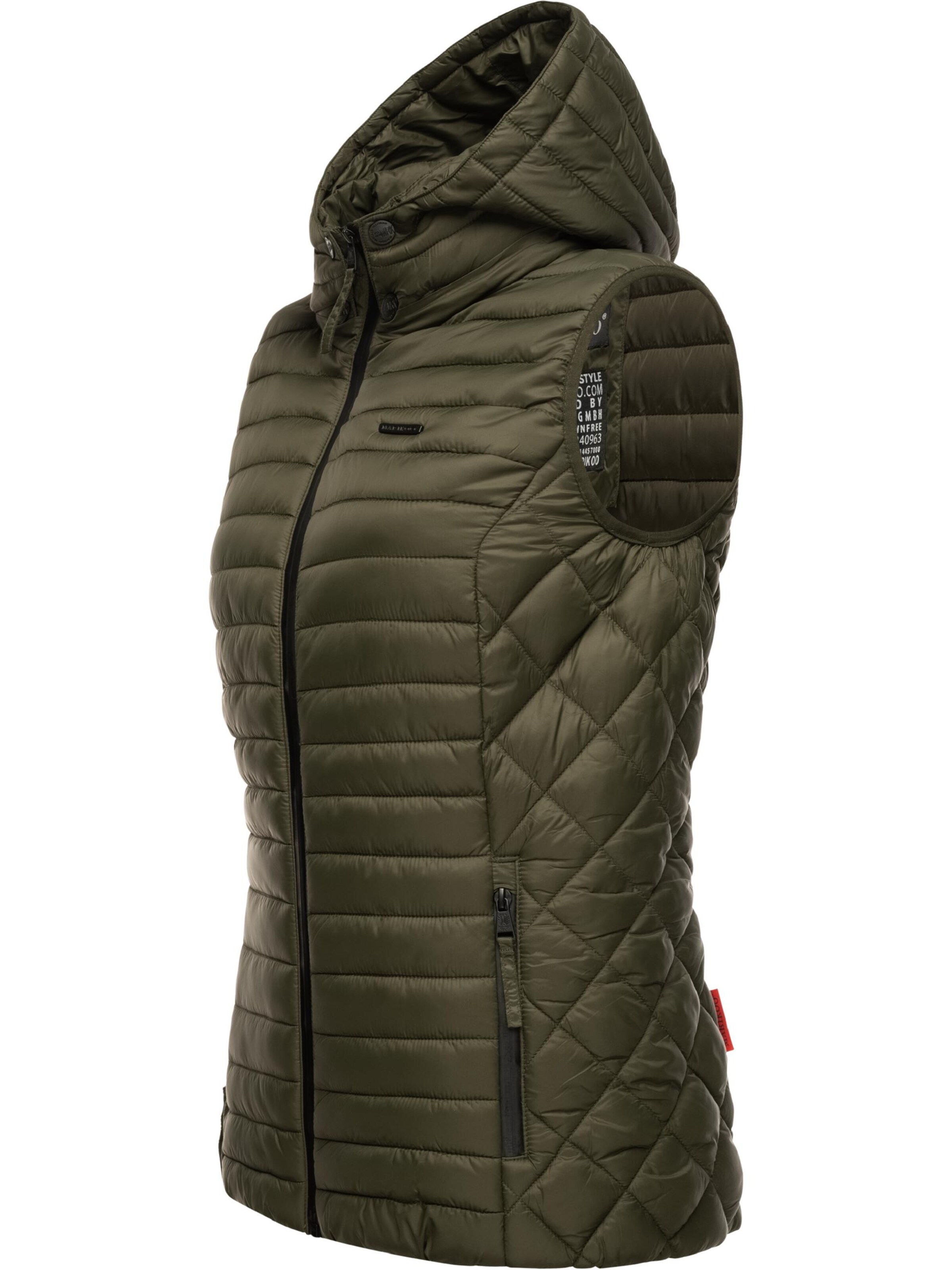 Gilet 'Hasenpfote' di MARIKOO in verde