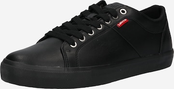 LEVI'S ® Sneakers laag 'Woodward' in Zwart: voorkant