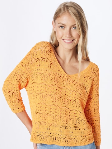 COMMA Sweater in Orange: front