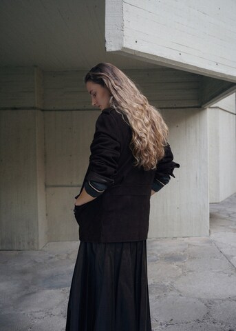 MANGO Jacke 'Raniere' in Braun