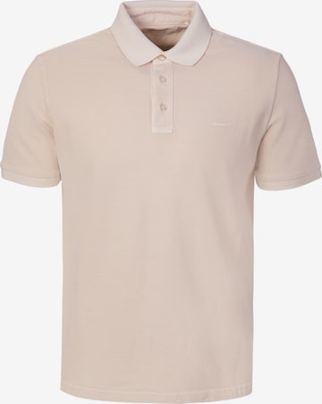 T-Shirt GANT en beige : devant