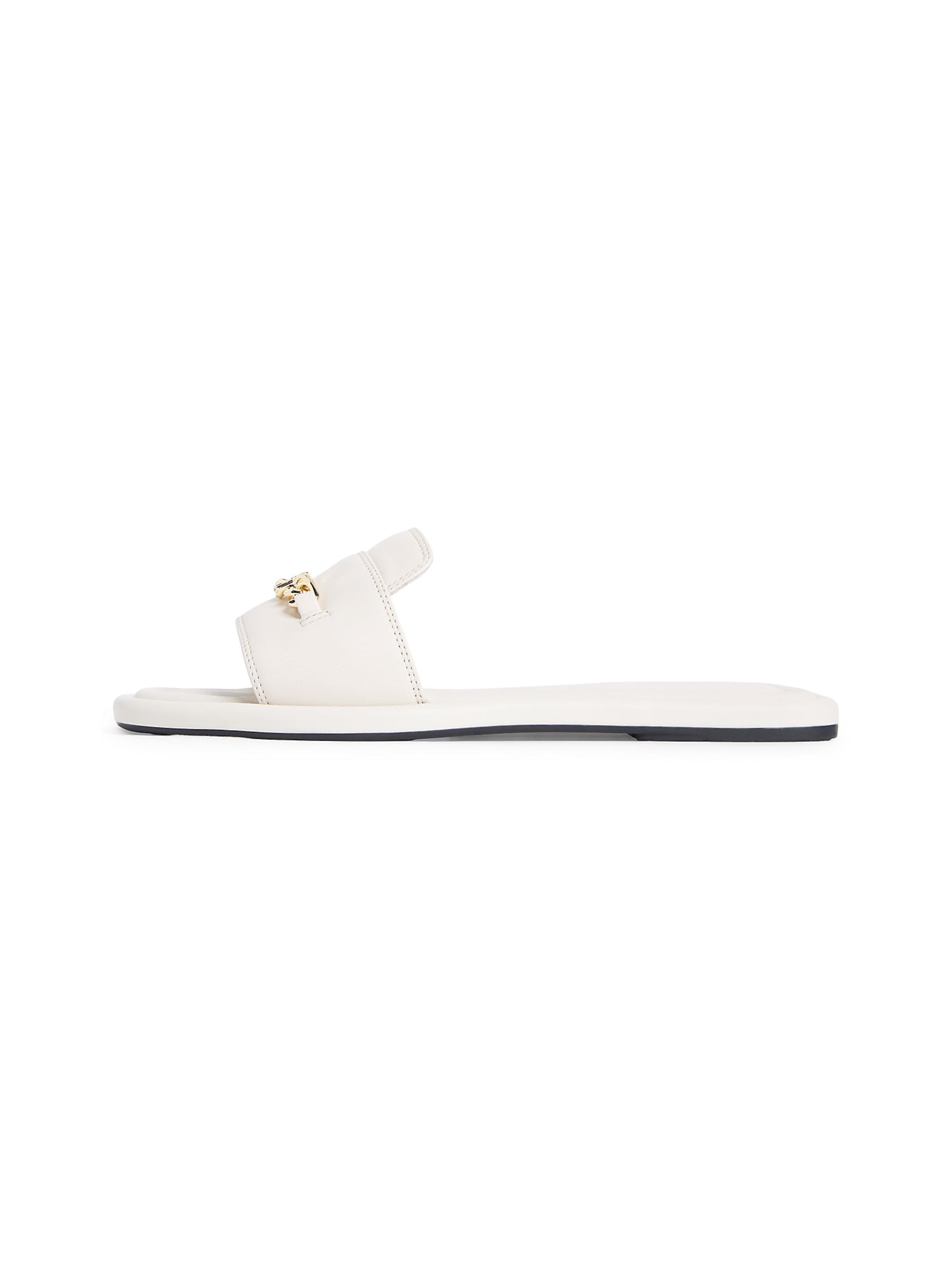 TOMMY HILFIGER Pantolette in Weiß: Vorderseite