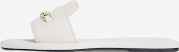Mule TOMMY HILFIGER en blanc : devant