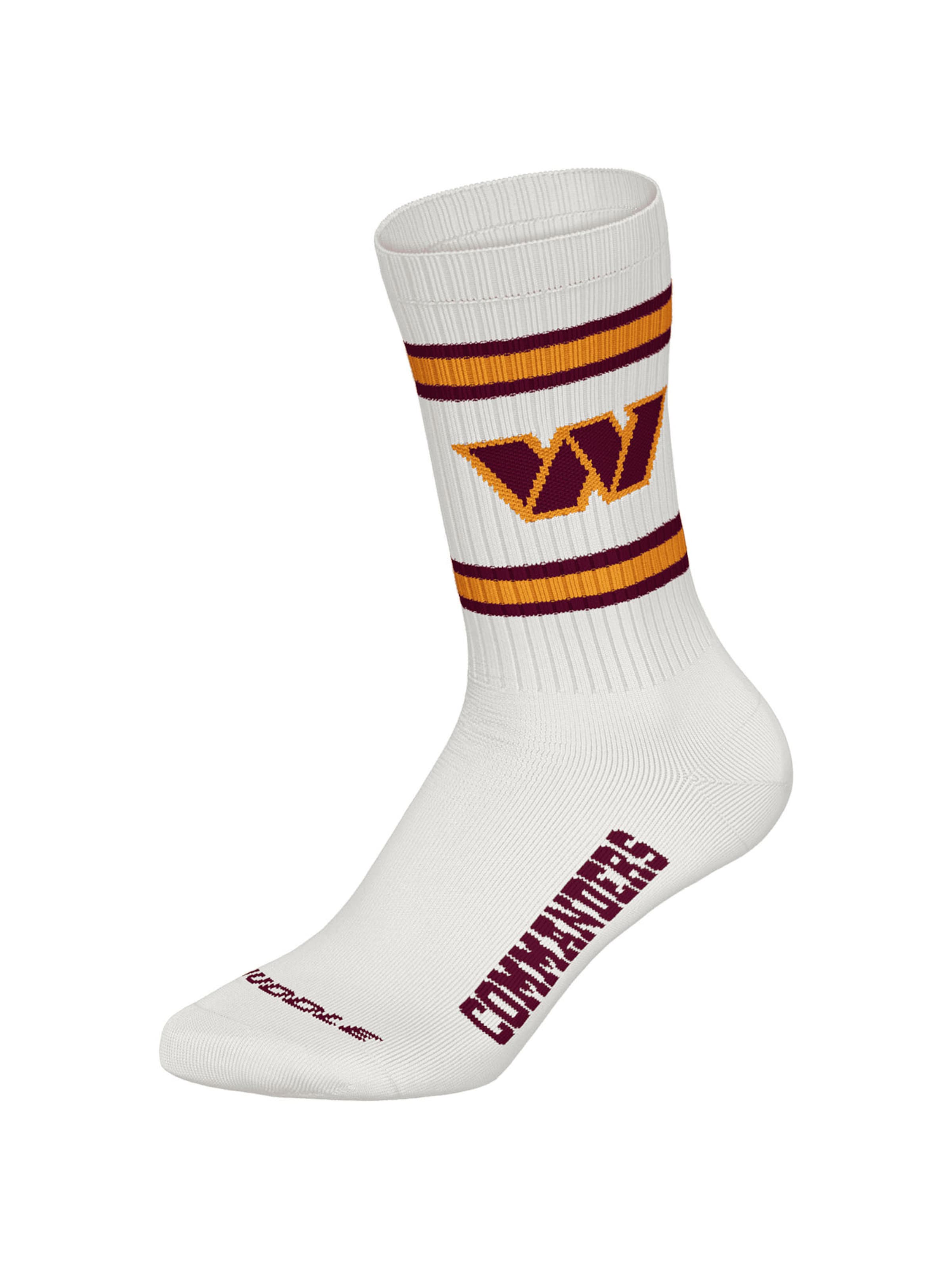 Huddle Socks ' Washington Commanders ' in Red