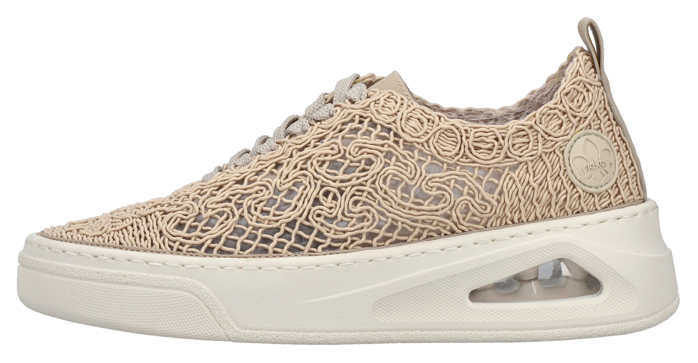 Baskets basses Rieker en beige