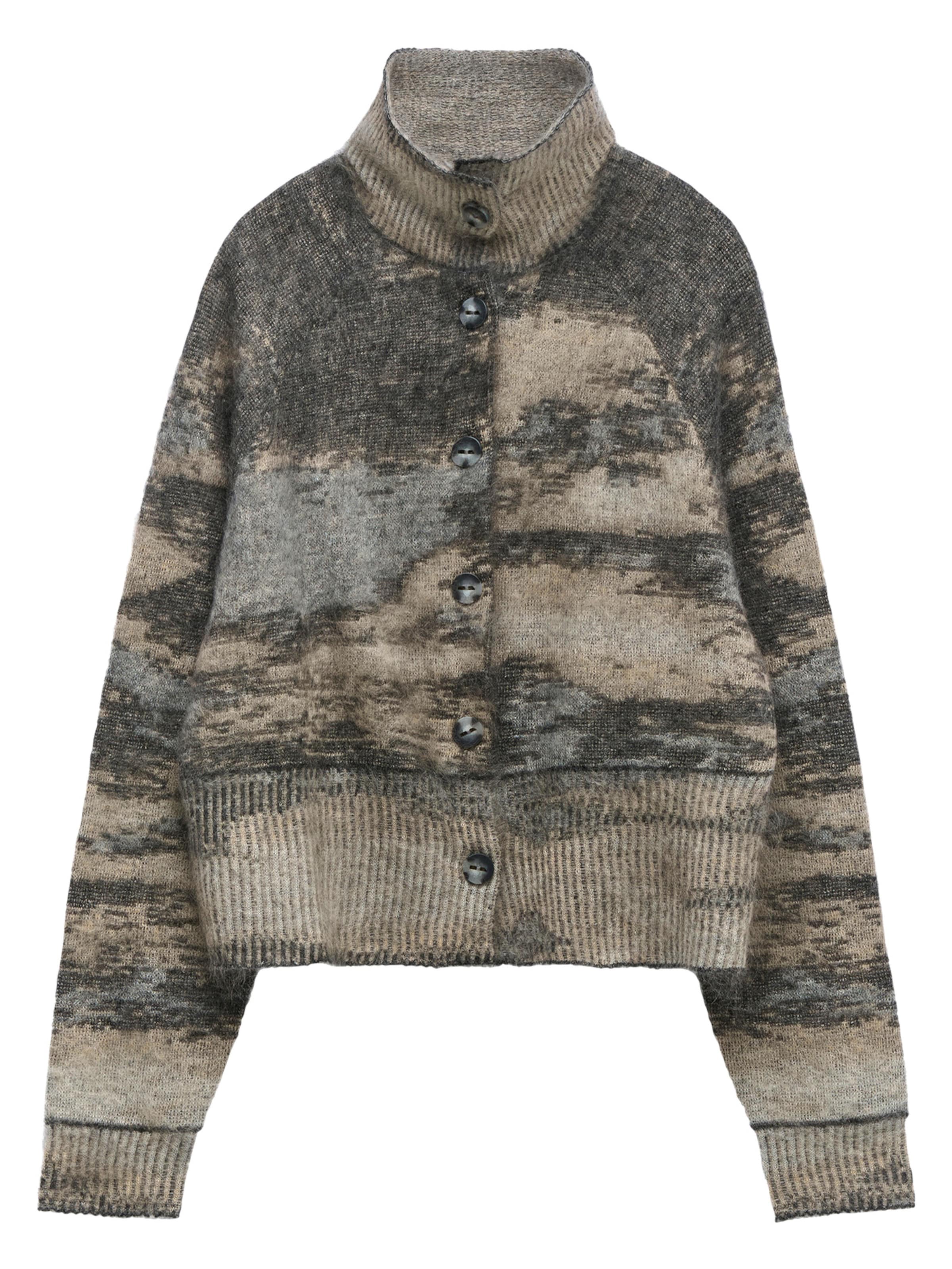 Giacchetta di Adolfo Dominguez in colori misti: frontale