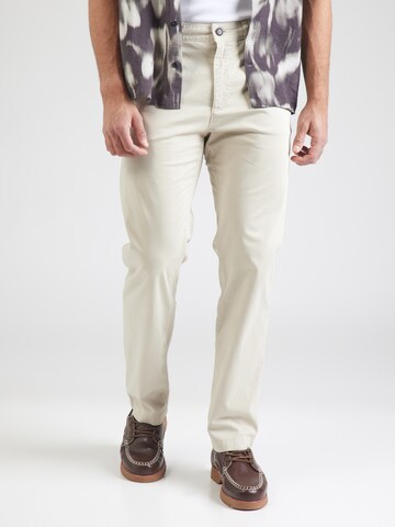 BOSS Regular Chino trousers in Beige: front