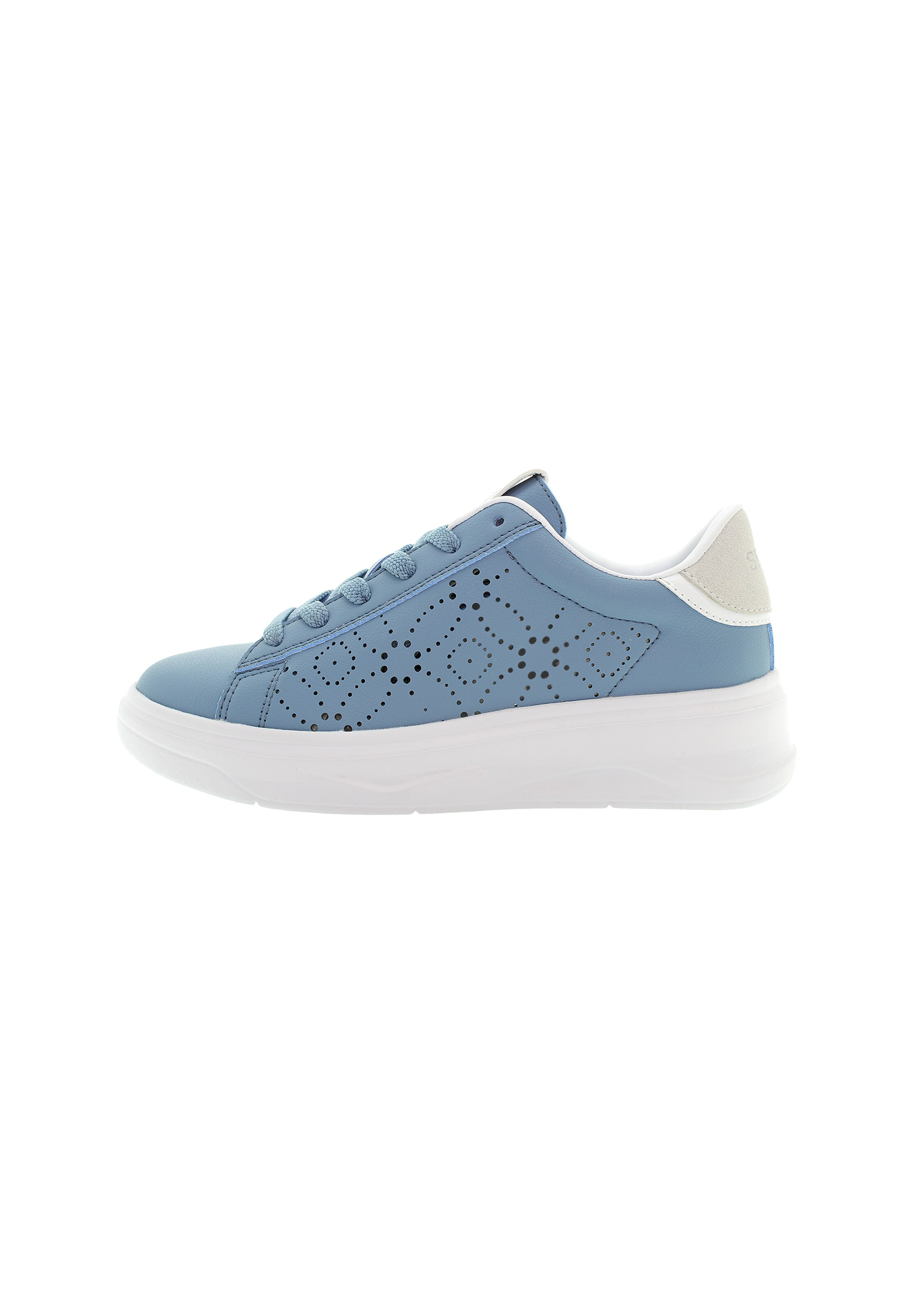 Sneaker bassa U.S. POLO ASSN. di colore blu / bianco / offwhite, Visualizzazione prodotti