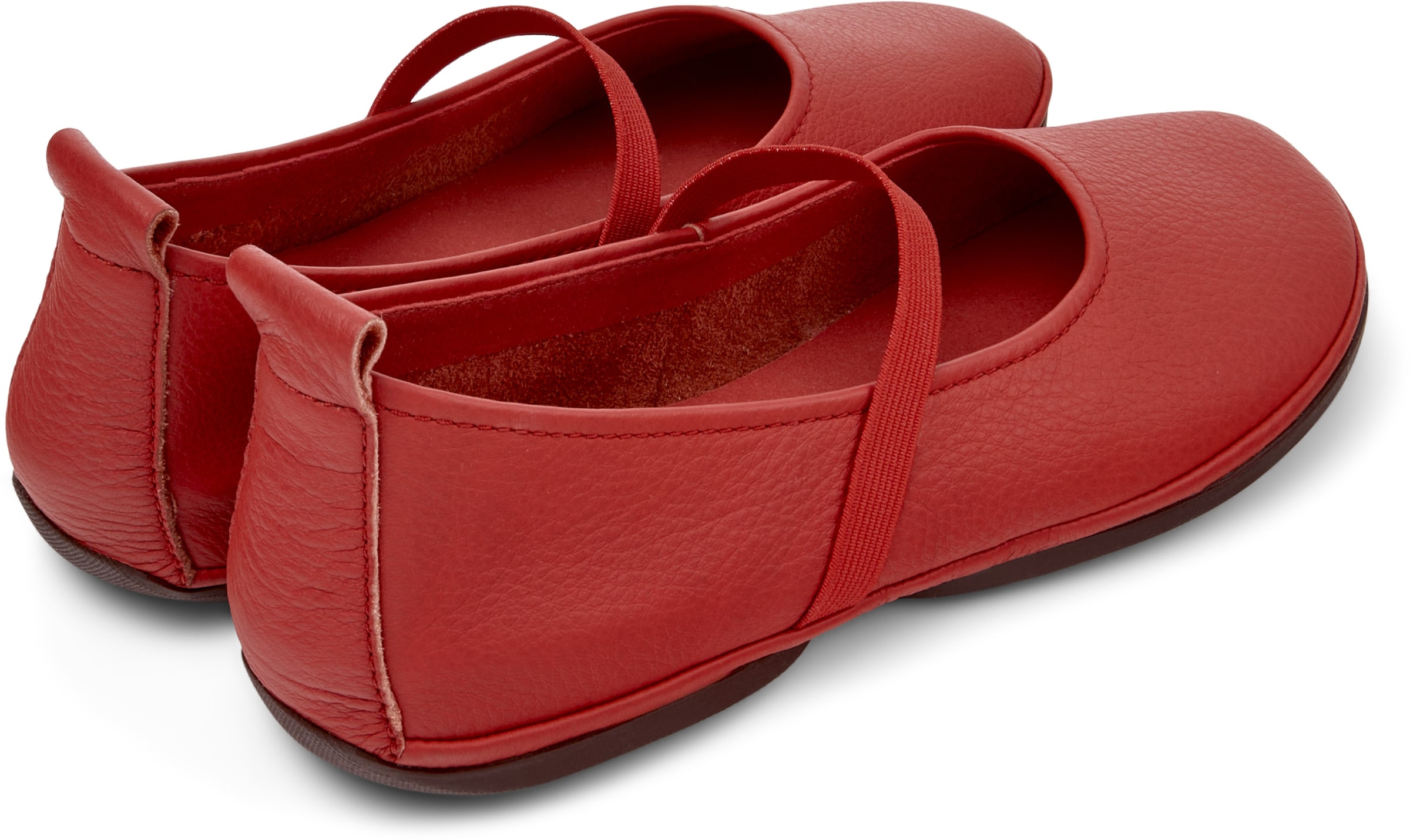 CAMPER Strap ballerina ' Right Nina ' in Red